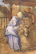 The Sheep-Shearers (nn04) Vincent Van Gogh